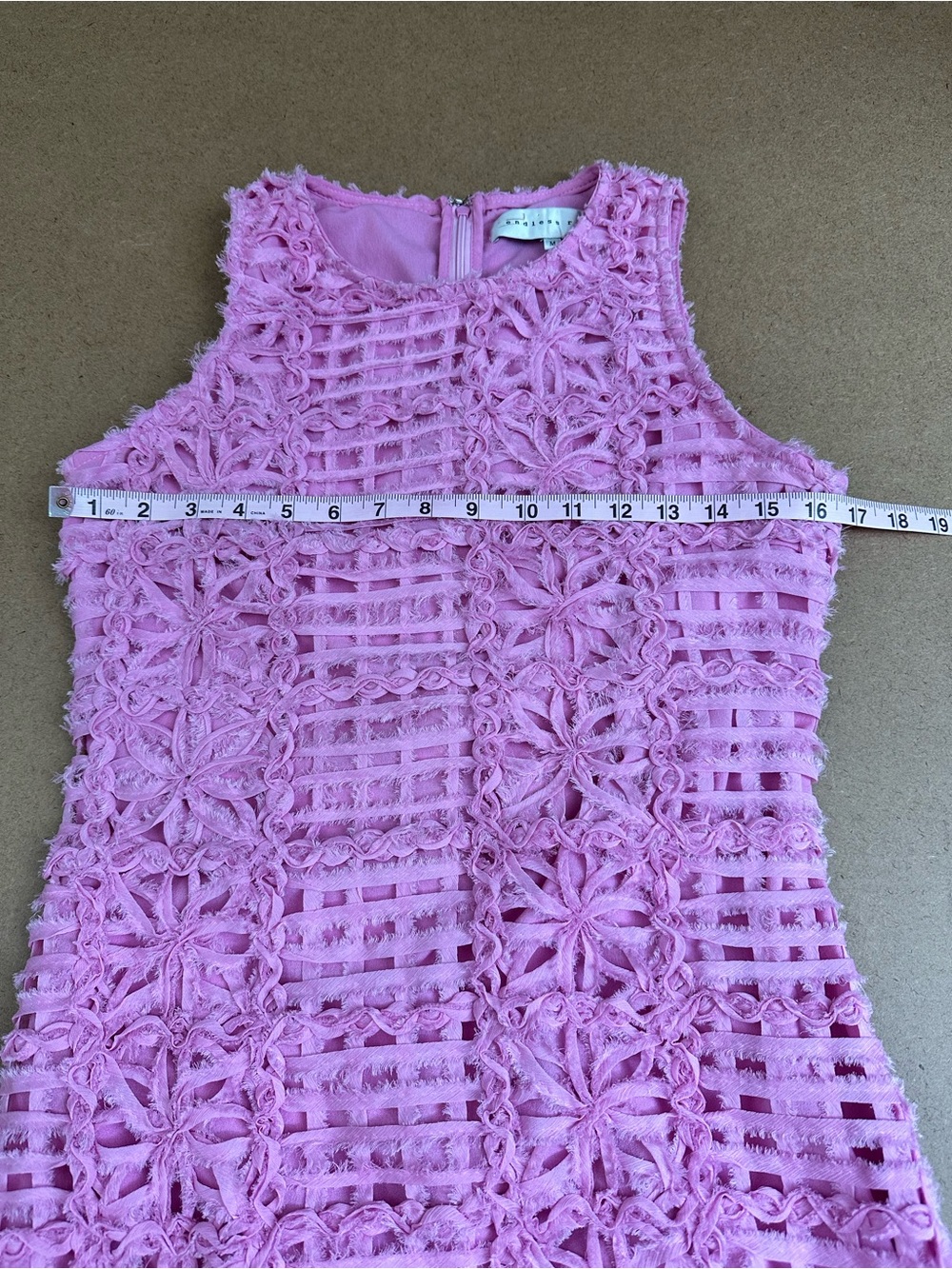 Endless Rose Pink Textured Sleeveless Maxi Dress - Picture 10 of 12